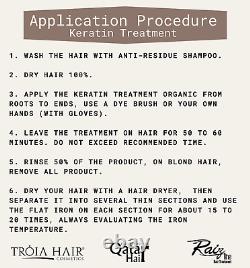 Original Brazilian Organic Keratin Hair Treatment Kit & Vegano Keratin Treatment