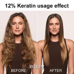 PURC 12% Keratin Smoothing Hair Treatment Frizzy Removal Brazilian Keratin for C