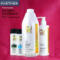 PURC Hot sale brazilian keratin hair treatment Formaldehyde 8% chocolate hair