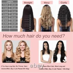 Pre Bonded Indian Keratin U Nail Tip Real Human Hair Extensions 100G 200s//Blond