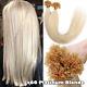 Pre Bonded Keratin 100% Russian Remy Nail U Tip Real Human Hair Extensions 300s