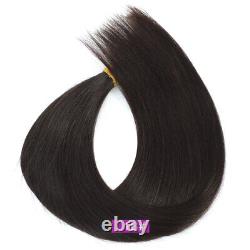Pre Bonded Keratin Fusion Deep Wavy Flat Tip Remy Human Hair Extensions 100S 70g