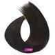 Pre Bonded Keratin Fusion Deep Wavy Flat Tip Remy Human Hair Extensions 100s 70g