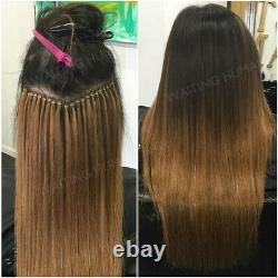 Pre Bonded Keratin Fusion Stick I-Tip 100% Remy Human Hair Extensions 1G/S Beads