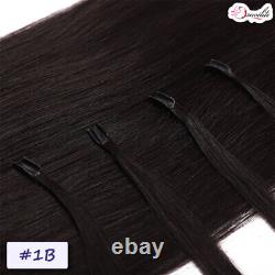 Pre-Bonded Keratin Hot Fusion Nail U Tip 100% Remy Human Hair Extensions 200PCS