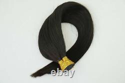 Pre-Bonded Keratin Stick I Tip Remy Human Hair Extensions Full Head Thick Hair1g