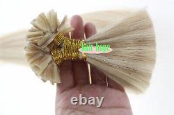 Pre Bonded U Tip Hair Extensions Keratin Nail Tip Human Hair Balayage Ombre 1g/s
