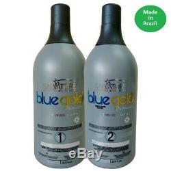 Premium Blue Gold Salvatore Brazilian Keratin Treatment Blowout 2x1L