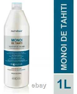 Progressiva Redutor De Volume Monoi De Tahiti Nutrahair 1l AUTENTICO BRAZILIAN