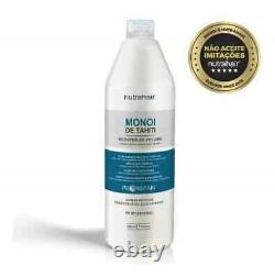 Progressiva Redutor De Volume Monoi De Tahiti Nutrahair 1l AUTENTICO BRAZILIAN