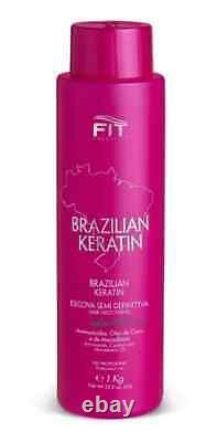 Progressiva S/ Formol Brazilian Keratin Fit Cosmeticos 500ml