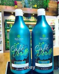 Progressive Coffee Green Nature Cosmetics Organic keratin 2 x 1 liter