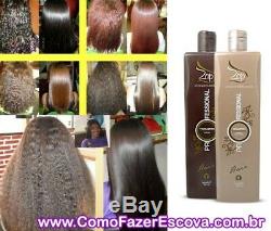 Pure Brazilian Keratin Hair Straightening ZAP Treat 2Bottles 1L 34 O. Z