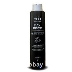 QOD Max Prime S-Fiber Brazilian Keratin Smoothing Treatment 33.8 Oz
