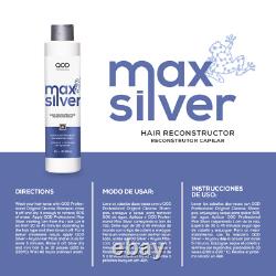 Qod Pro Kit Max Silver + Argan Brazilian Keratin Treatment + Silver Argan Mask