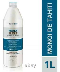 Queratina Nutrahair Monoi De Tahiti (3 Ítens) Cabelo Nutra AUTENTICO BRAZILIAN