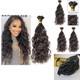 Rj Hair Flat Tip In Hair Extensions Natural Wave Brazilian Remy Fusion Keratin