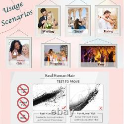 Remy Nail U Tip 100% Human Hair Extensions Fusion Keratin Pre Bonded Balayage US