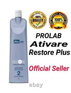 Restore Plus Progressive Ativare Professional Prolab Brazilian Keratin 34. Oz/1L