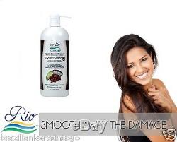 Rio Chocolate Brazilian Keratin Blow Hair Straightening Treatment Kit 150ml