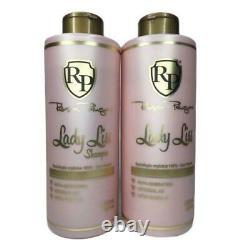 Robson Peluquero Kit Lady Liss Brazilian Keratin 2x1000ml 33 fl oz