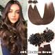 Russian 300s Pre Bonded Keratin Remy Human Hair Extensions Nail U Tip 1g Thick