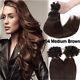 Russian Thick 150g Nail U Tip Human Hair Extensions Remy Pre Bonded Keratin Glue