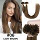 Russian U-tip Pre Bonded Nail Tip Remy Human Hair Extensions Keratin Bonding Usa