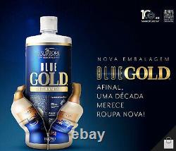 Salvatore Blue Gold Tanino Progressive Brush Brazilian Keratin Treatment 1L 34oz