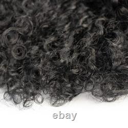 Sassy Curly Flat Tip Human Hair Extension Pre Bonded Keratin Fusion Hair 100pcs