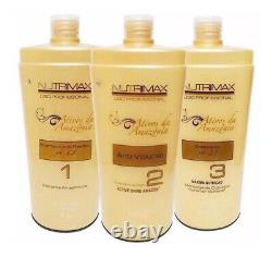 Soller Nutrimax Active Shine Amazon Kit queratina brasileira 3x1000ml