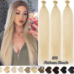 Stick I-Tip Glue Pre-bonded Keratin 100% Remy Human Hair Extensions 1G CLEARANCE