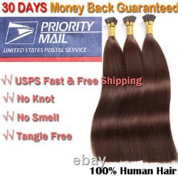 Stick I Tip Glue Pre-bonded Keratin 100% Remy Human Hair Extensions CLEARANCE LC