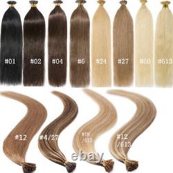 Stick I Tip Glue Pre-bonded Keratin 100% Remy Human Hair Extensions CLEARANCE LC