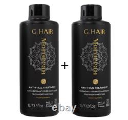 Straightening Keratin G. Hair Moroccan 2 X Treatment Only. Free Shipping Fedex