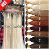 Thick Keratin Fusion Per Bonded 100% Remy Human Hair Extensions Nail U-tip Ombre