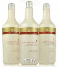 TREATMENT KERATIN G-hair German Progressive Brush 3x1liter keratin brazilian