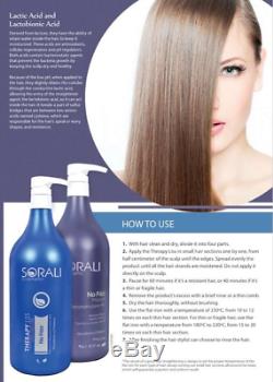 Therapy Liss Sorali Hair Straightening Cream Smoothing Brazilian Keratin