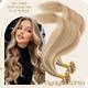 Thick Keratin U Tip Nail 100% Remy Human Hair Extensions Pre Bonded Fusion 300s