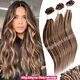 Thick Pre Bonded Keratin Fusion Nail U Tip Remy Human Hair Extensions 100s/200s