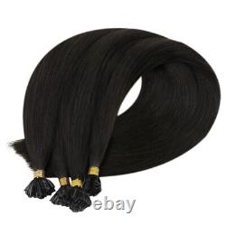 Tip Hair Extensions Human Hair Keratin U Tip Virgin Hair Extensions For Women