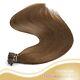 Tip Hair Extensions Stick Tip Keratin Real Human Hair Pre Bonded Fusion Straight