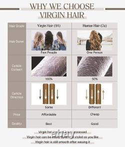 Tip Hair Virgin Hair Extensions Double Drawn Natural Straight Human Hair Keratin