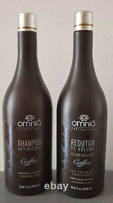 Tokyo Coffee Premium OMNIA Keratin Brazilian Hair treatment 1000ml Straightener