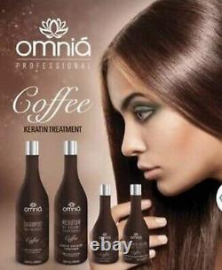 Tokyo Coffee Premium OMNIA Keratin Brazilian Hair treatment 1000ml Straightener