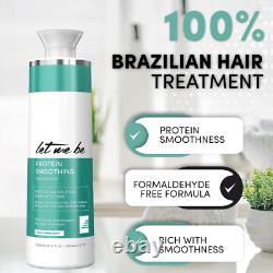 Transform with Let Me Be Hair Keratin Treatment Brazilian Protein Smoothing, Mo