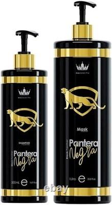 Tratment keratin Ana Paula Carvalho Black Panther Hair Straightening SET