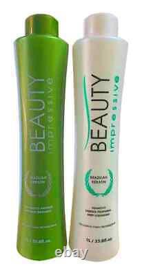 Treatment Keratin Beauty Impressive Brazilian treatment 2 x 33.8oz
