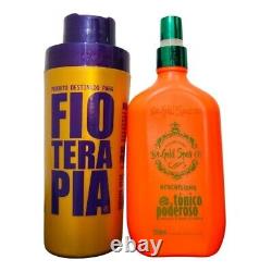 Treatment Keratin Everk Fioterapia 500ml + Powerful Tonic 250ml