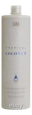 Treatment Keratin LANA BRASILES Tropical Coconut 1L- 33 fl oz. Autentic Brazil